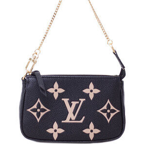 Louis Vuitton Bicolor Monogram Empreinte Pochette Accessoires Accessory Pouch